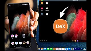 Turn your computer into S21 utra with Samsung dex software.653 screenshot 2