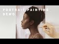 PORTRAIT PAINTING TIME-LAPSE || Oil Painting