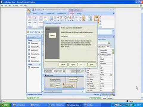 Form Design Part 2 - Command Buttons