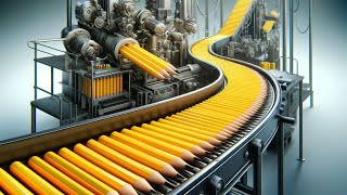 How Pencils Are Made: Step-by-Step Manufacturing Process Explained | How It's Crafted