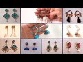 10 Handmade Earrings for Navratri | DIY Earrings Making at Home | Navratri 2021 Special