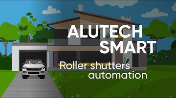 Make your home smart. Roller shutters with ALUTECH Smart automation.