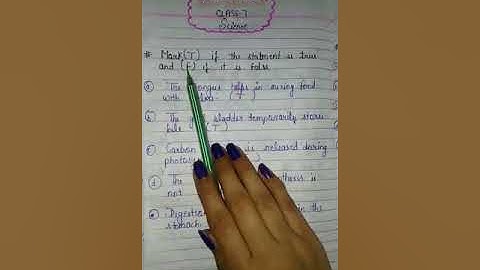 Revision Work of 1st Unit Test session 2021-22 7th Science