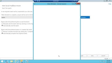 Migrate (Move) Mailbox From One Mailbox Database to Another Mailbox Database From EAC