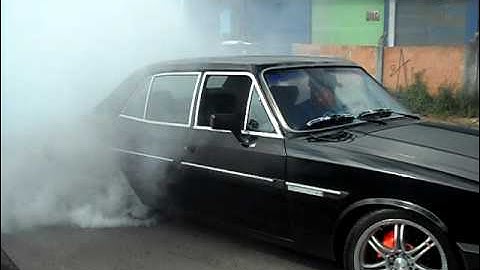 Burnout   Opala e Caravan 4
