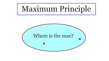 Maximum Principle