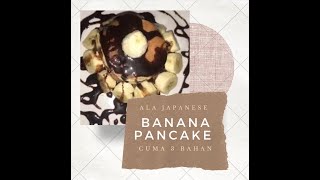 CUMA PAKE TEFLON | CARA MEMBUAT BANANA PANCAKE