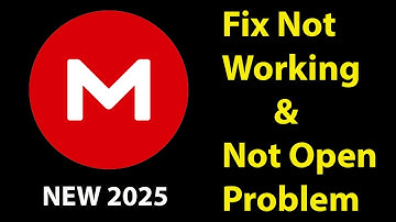 How To Fix Mega App Not Working |Mega Not Open Problem | PSA 24
