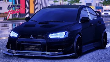 Mitsubishi Lancer Evolution X Review & Best Customization & Test Drive - NEED FOR SPEED HEAT ! NFS