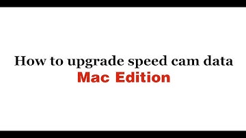 Thinkware Dash Cam: Updating Speed Cam Data on Mac
