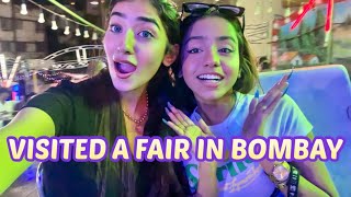 visiting a fair in the city!! | bombay vlog | Nazila Sitaishi