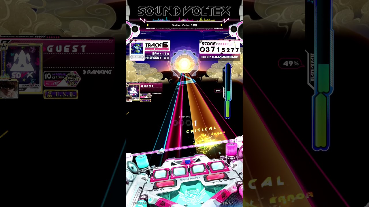 SDVX] Sudden Visitor [MXM 18] (譜面確認) - YouTube