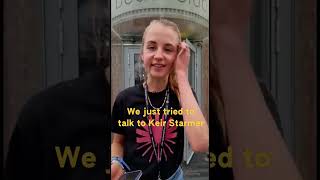 Keir Starmer ignores young people asking about Green New Deal (2021)