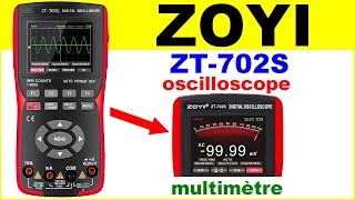 Oscilloscope multimetre Zoyi  ZT-702S électronique multimeter zotek bside zt702 electronic