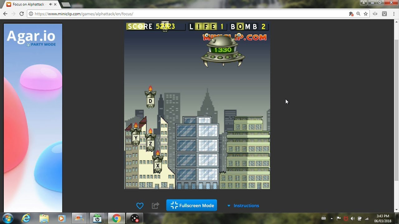 Lets Play: Alphattack Part 2 (Miniclip) - YouTube