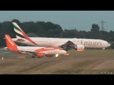 Birmingham Airpot Evening LIVE 29.06.2025 #aviation #planespotting #bhx
