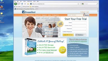Automated Web Design - Registering a Domain Name on Dreamhost