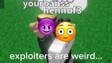 A Weird Exploiter Joined Killstreak Only And Did This…. | Slap Battles