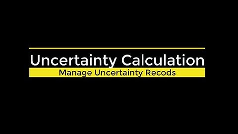 Zontasoft Skyway LIMS - Uncertainty Calculation