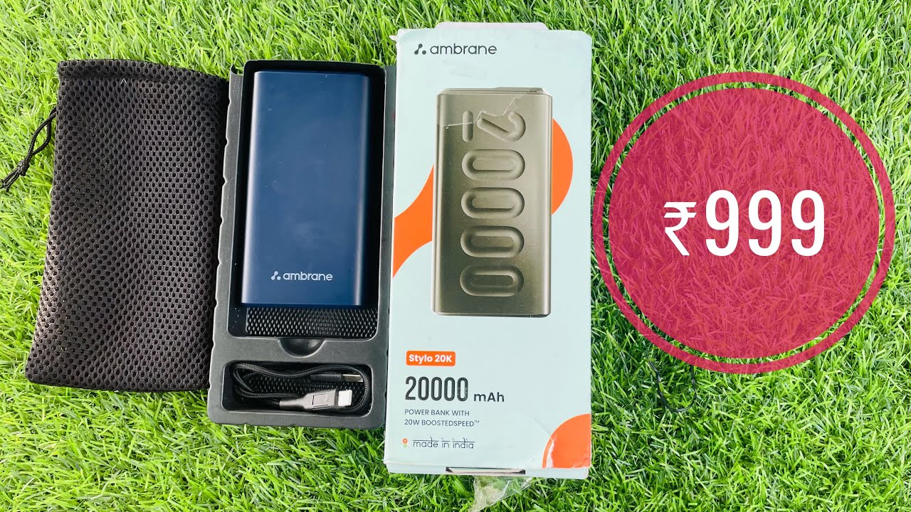 BEST power bank under 1000 best power bank 2022 ambrane power bank