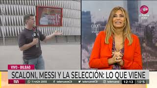 Telenueve En Vivo Desde Bilbao Scaloni Y Los 11 Para La Finalissima