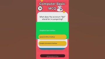 GUI Essentials: Your Guide to Understanding Computer Interfaces!