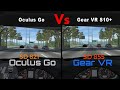 Overtake VR - Oculus Go vs Gear VR/S10+ (Oculus Go/SD821)(Gear VR/SD855)