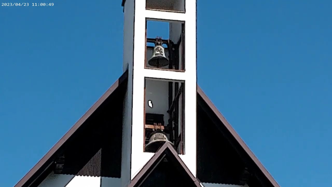 Dzwon na Anioł Pański w Kościele pw. Ducha Świętego w Świętoszówce