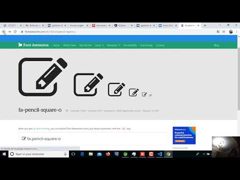 Comment Ajouter Font Awesome dans un Projet  Angular