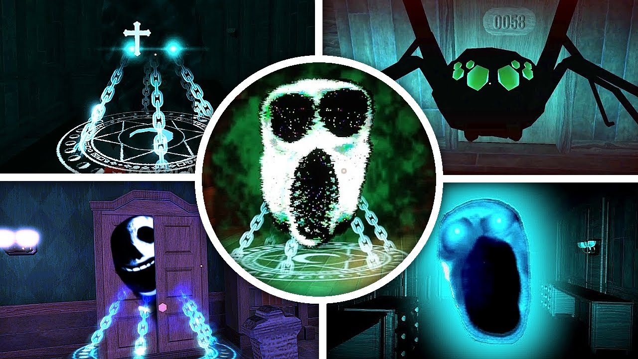 DOORS- Hotel Update ALL Crucifix Uses on MONSTERS! (FGTeeV Roblox Hunting)  - video Dailymotion