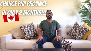 How to change Province after PNP nomination LEGALLY in ONLY 2 MONTHS