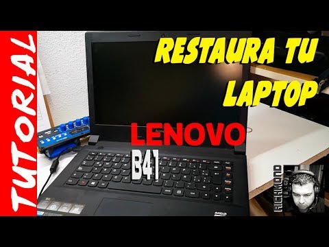 Laptop Lenovo B41 | Restaurar a Estado de Fábrica