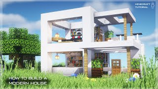 Minecraft tutorial｜How to build a Modern House #226