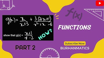 Difficult questions for functions - IGCSE - PART 2