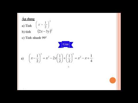 Hằng đẳng thức đáng nhớ