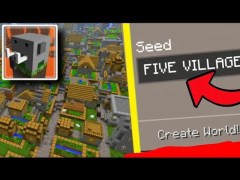 Best Village Seed in MineCraft. - YouTube