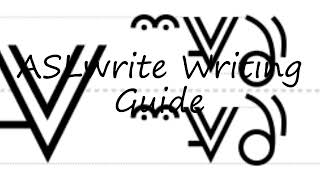 How to pronounce ASLwrite Writing Guide in English