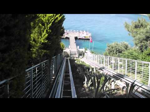 Elevator to the beach hotel Kervansaray Bodrum 5*. The clip is made of RSP Travel