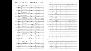 Writings on Invisible Air - score and Musescore audio