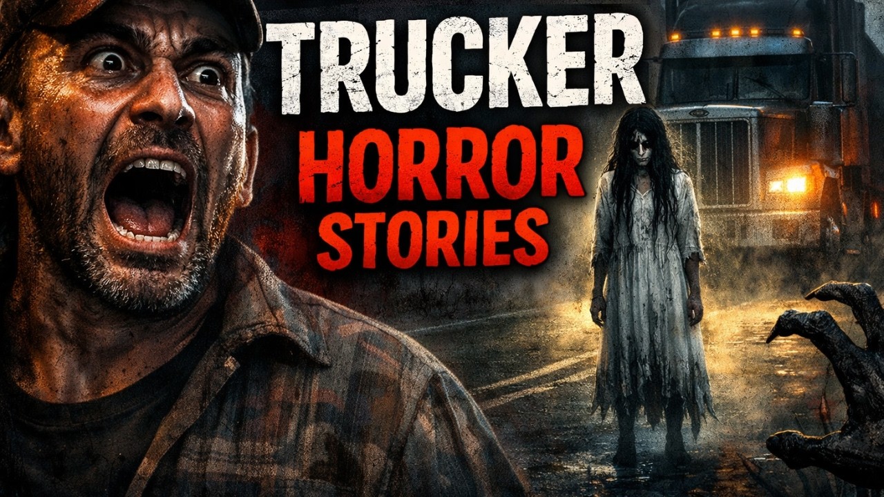 4 VERY SCARY TRUCKER HORROR STORIES | Rain Sound For Sleep