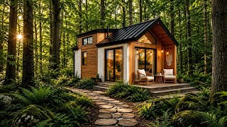 20' x 20' (6m x 6m) Would You Live Here? A Tour of the Perfect Tiny House.