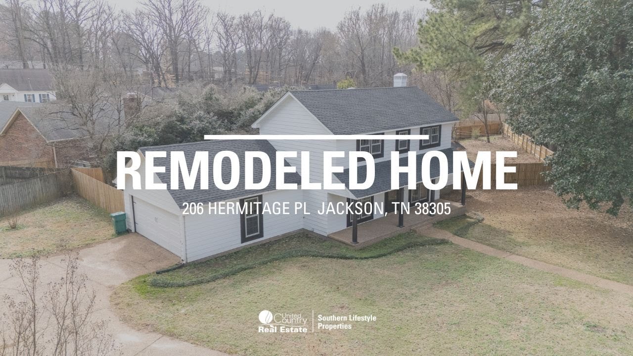 Beautifully Remodeled Home for Sale in Jackson, TN - YouTube