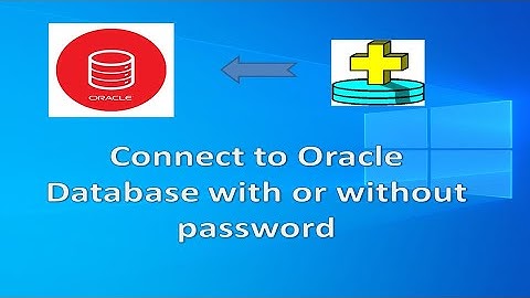 How to login sys without password with OS authentication