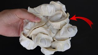 Tricks for Frozen Dumplings❗饺子冻成坨的解决办法：教你一招，轻松分开个个完整！#Dumplings #FrozenDumplings #KitchenHacks 冻饺子妙招