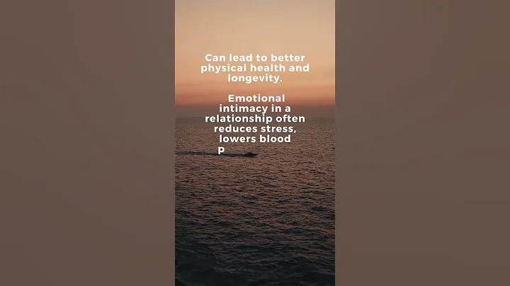 Emotional Connection: The Secret to a Healthier Life