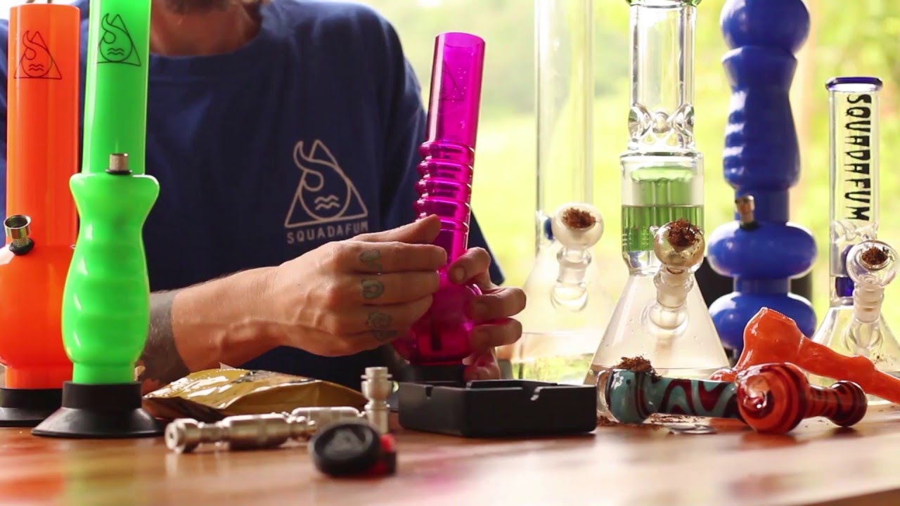 Squadafum apresenta: Modo de Limpeza  - Bong de Acrílico