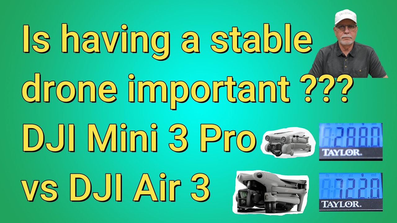 Is Having a Stable Drone Important??? DJI Mini 3 Pro vs DJI Air 3 - YouTube