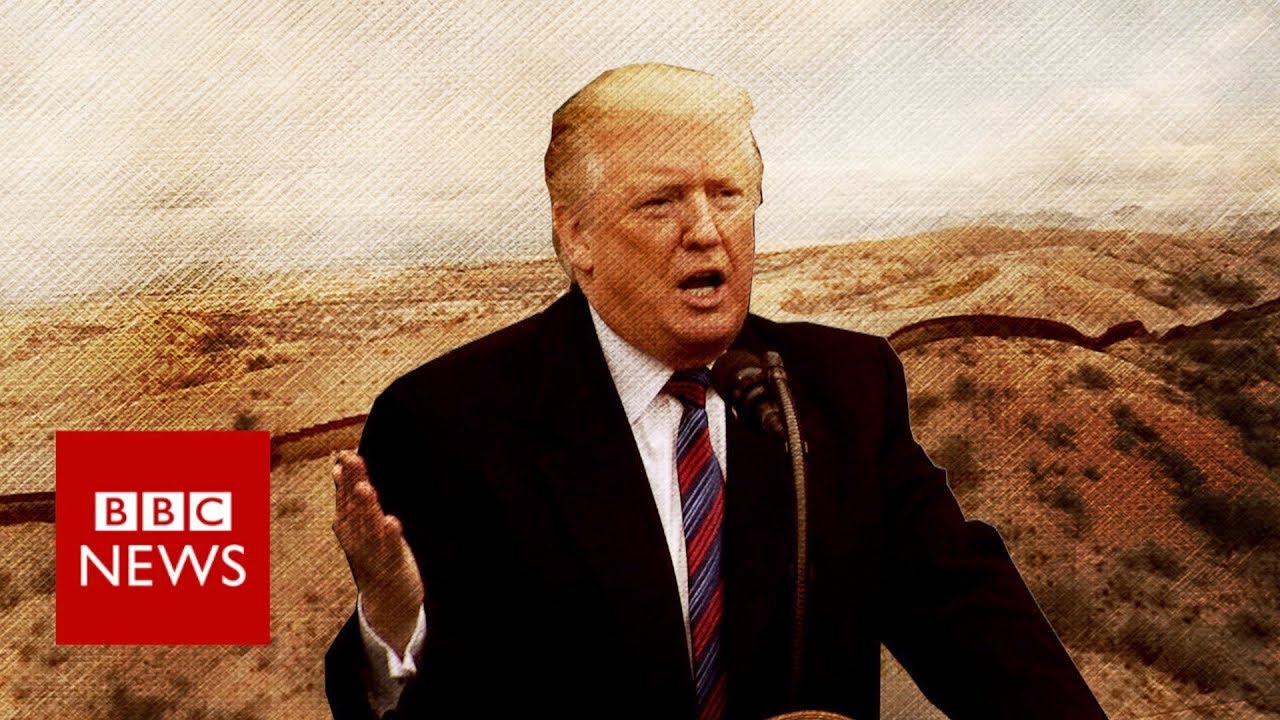 Five questions about Trump's border wall BBC News YouTube