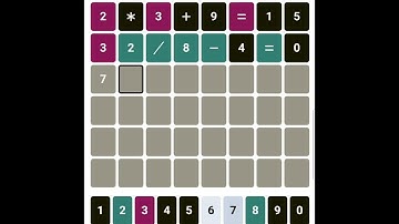Nerdle Game 62 Solution - 22nd March 2022