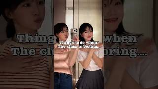 Things to do in a boring class😎✨️ || #fypシ゚viral #aesthetic #studentlife #school #kdrama #kpop #edit
